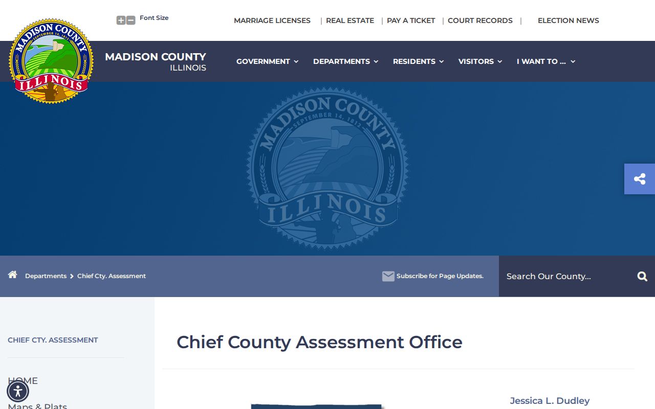 Edwardsville neighbors county assessment records